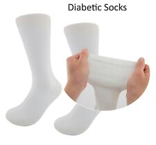 s men diabetic white socks for sale  Lehi