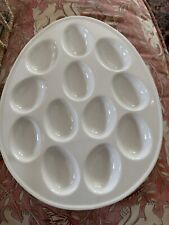 egg porcelain tray server for sale  Hollywood