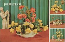 Arranjador de flores Tuppercraft - Cartão postal publicitário de revendedor Tupperware antigo comprar usado  Enviando para Brazil