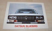 Nissan Datsun Bluebird Brochure Broszura Edycja FR, używany na sprzedaż  PL
