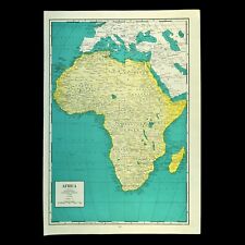 Vintage africa map for sale  Willow Grove