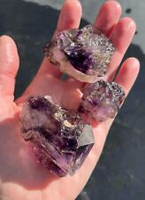 Shaangan amethyst crystal lot 3 pieces, brandberg amethyst crystals for sale  Shipping to South Africa