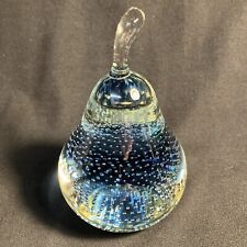 Glass pear paperweight for sale  BANBURY