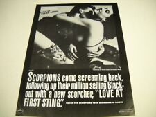 Scorpions come screaming for sale  Stoughton