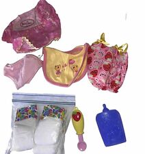 Lote de reposição de fraldas e acessórios para roupas de boneca Baby Alive comprar usado  Enviando para Brazil