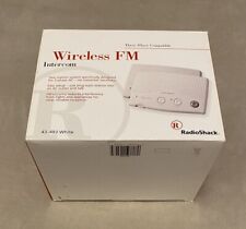 Usado, Interfone RadioShack Wireless FM compatível trifásico 43-493 branco caixa aberta comprar usado  Enviando para Brazil