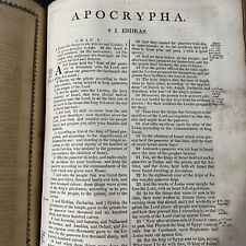 Holy Bible Apocrypha 1814 Old & New Testaments PLEASE READ for sale  Shipping to South Africa