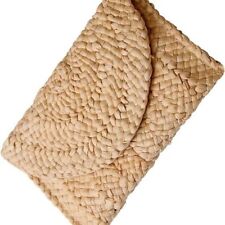 Woven straw clutch for sale  Great Neck