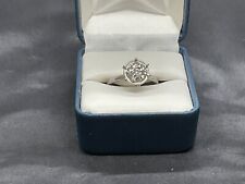 Used, SALE ! Vintage Silver Plated Sabrina 7 Crystal ring size 9 beautiful  for sale  Shipping to South Africa