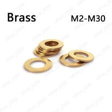 Brass flat washers for sale  Shipping to Ireland