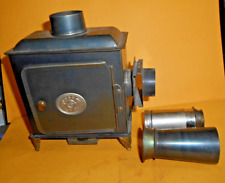 ANTIQUE VINTAGE 1890 MAGIC LANTERN SLIDE PROJECTOR MADE IN GERMANY + 10 SLIDES for sale  Shipping to South Africa