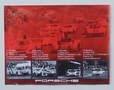 Poster porsche mans usato  Bergamo