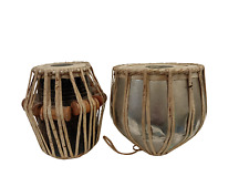 Indian Tabla Drums Set Of 2 Musical Instruments Percussion Unbranded Drums for sale  Shipping to South Africa