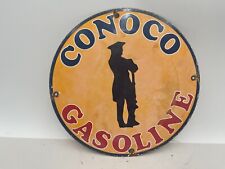 Vintage conoco porcelain for sale  Missouri City