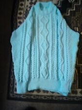 Hand knitted aran for sale  LOUTH