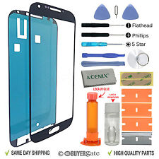 Kit de reparo de substituição de tela frontal de vidro Samsung Galaxy S4 i9500/ i9505 PRETO comprar usado  Enviando para Brazil