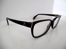 Gafas ovaladas Giorgio Armani negras y doradas GA 814 807 54 15 135 GS segunda mano  Embacar hacia Argentina