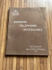 Ancien catalogue telephonie d'occasion  Annonay