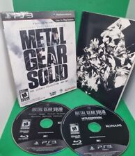 Disco Metal Gear Solid The Legacy Collection 1987-2012 PS3 PERFEITO ESTADO - ULTRA RARO comprar usado  Enviando para Brazil