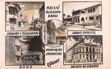 Maceió, Brasil ~ multi-visualização, carrinho, edifícios, foto real pc ~ década de 1940 comprar usado  Enviando para Brazil