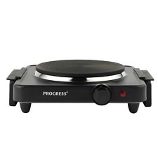 Progress Single Hot Plate Electric Portable Tabletop Cooker Hob Variable Heat for sale  Shipping to South Africa