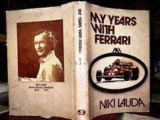 ASSINADO Niki Lauda Campeão de F1, Meus Anos com Ferrari 1978 1ª Estampa Livro comprar usado  Enviando para Brazil