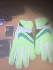 Nike Goalkeeper gloves size 9 Match quality green NEW in bag mams Box 8, used for sale  WALLSEND