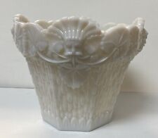 Vintage French Portieux Vallerysthal Milk Glass Man Planter for sale  Shipping to South Africa