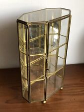 Octagonal brass glass for sale  Shipping to Ireland