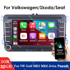 Rádio estéreo GPS NAVI para VW Golf MK5 MK6 Jetta Passat Android Apple Carplay carro comprar usado  Enviando para Brazil