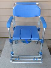 tonchean Shower Chair on Wheels Shower Wheel Chair Bath and Toilet Shower Seat for sale  Shipping to South Africa