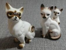 Porcelain siamese figurines for sale  OLDHAM