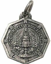 Medalha religiosa vintage católica St Sang De Miracle Bois tom prata, usado comprar usado  Enviando para Brazil