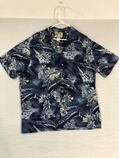 Camisa hawaiana de colección Paradise Found Sail Fish Theme para hombre talla XL. Hecho en Estados Unidos. RARO! segunda mano  Embacar hacia Argentina