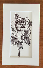 beautiful framed rose picture for sale  Appleton