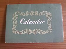 Calendar 1956 pocket for sale  Shipping to Ireland
