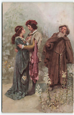 1926 postcard Romeo Juliet Shakespeare Illustrations by G Demain Hammond AA970 for sale  Shipping to South Africa