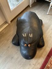 Footstool leather hippopotamus for sale  Bardstown
