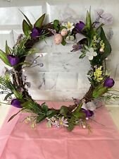 lavender heart wreath for sale  Shipping to Ireland