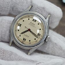 Vintage Segunda Guerra Mundial Eska Relógio de Pulso Militar Corda Automática 17 Joias Relógio Aço Raro comprar usado  Enviando para Brazil