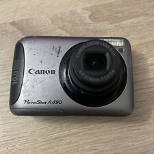 Canon PowerShot A490 10.0 MP Silver Digital Camera - Tested & Working** for sale  Shipping to South Africa
