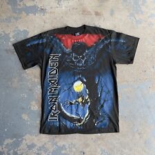 Camiseta Vintage Iron Maiden Anos 90 Estampa Total Tamanho XL comprar usado  Enviando para Brazil