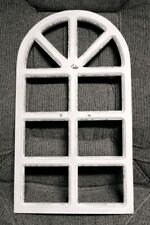 Rustic Wood Arched Window Pane decoration for sale  Shipping to South Africa