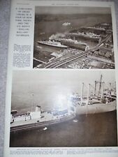 Artigo fotográfico EUA Nova York docas e navio de carga da Marinha Comet roll on roll off 1959 comprar usado  Enviando para Brazil