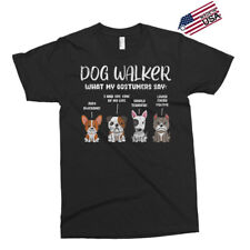 Camiseta nova com etiquetas Dog Walker What My Costumers Say Dogs Walking Kawaii Grunge comprar usado  Enviando para Brazil