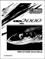 1999-2000 Yamaha LS2000 LST1200Y LST1200X Jet Boat Service Manual & Supplement for sale  Shipping to South Africa