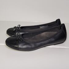 Vionic Minna Ballet Flats Cap Toe Black Slip On Size 7.5 Women's Shoes myynnissä  Leverans till Finland