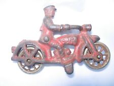Arcade Kenton Kilgore  hubley  Cast Iron toy Motorcycle Harley Davidson Indian for sale  Shipping to South Africa