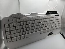 Havit Magic Eagle HV-KB558CM White Gray UasB Wired Gaming Keyboard - Tested for sale  Shipping to South Africa