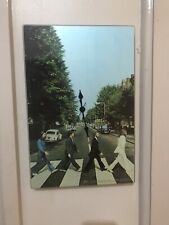 The Beatles Abby Road Collectors Wall Hanging Glass Clock Vintage Kitsch Decor for sale  Shipping to South Africa